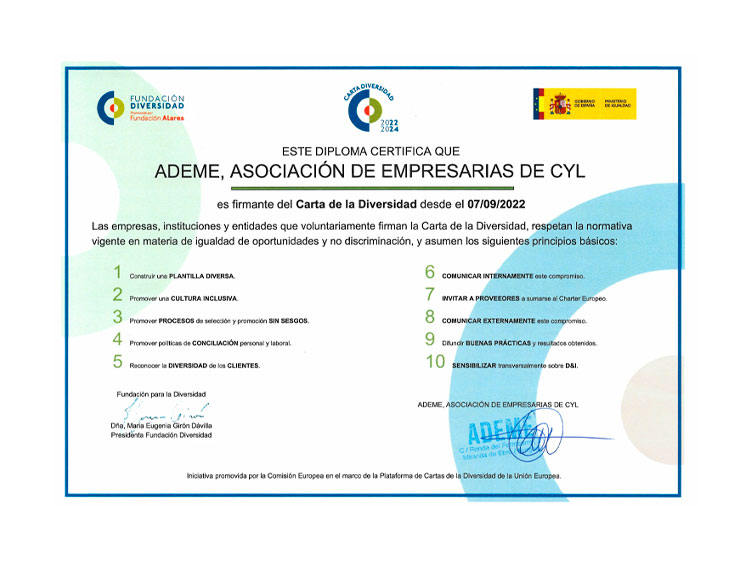 ADEME se compromete con la diversidad